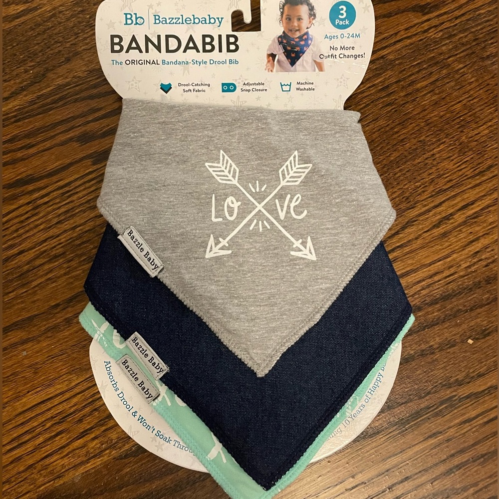 Baby Bibs 3 pack